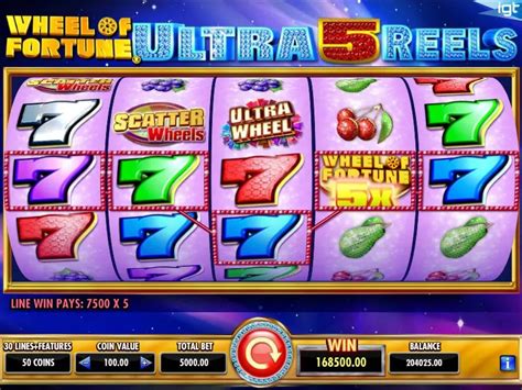 Wheel Of Fortune Ultra 5 Reels Slot Play For Free Or Real Money 3d