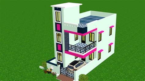 18 X 40 House Plan With Car Parking 18×40 House Plan 2bhk Small