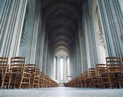 Grundtvigs Church In Copenhagen Denmarkthe Rare Example Of