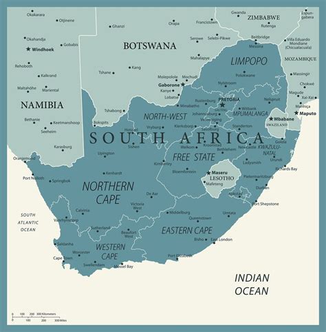 Mapa Da Africa Do Sul Mapa Politico Detalhado Da Regiao Sul Africana Images