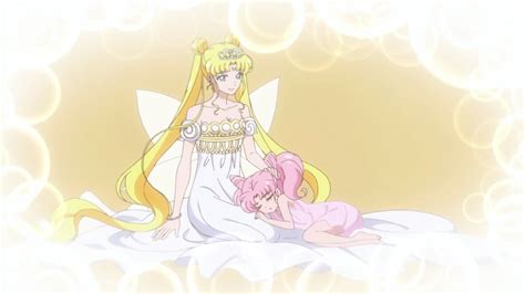 Neo Queen Serenity With Her Daughter Small Lady Sailor Moon Crystal Sailor Mini Moon Sailor