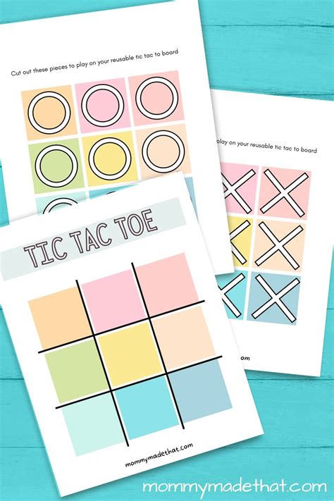 Printable Tic Tac Toe Boards Free Printable Templates