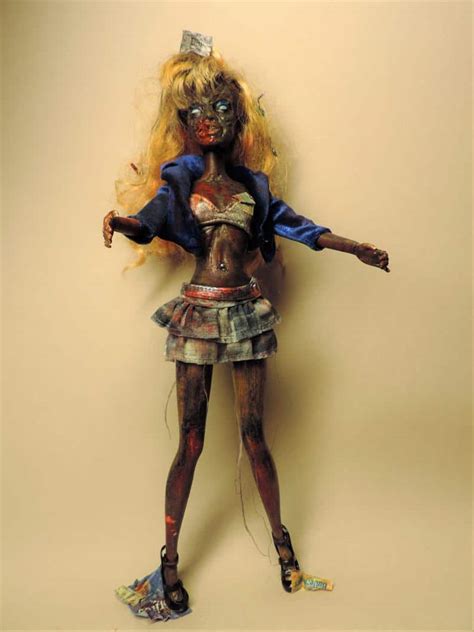 44 Hauntingly Creepy And Dead Scary Zombie Barbie Dolls Noveltystreet