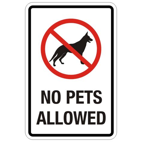 No Animals Allowed Sign - ClipArt Best