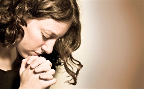 Woman Praying Church