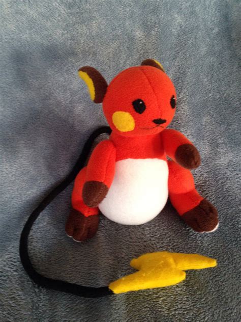 Raichu Plushie1st Poke Plush By Dragondogplushies On Deviantart