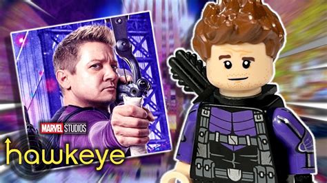 Lego Hawkeye Custom Minifigure Hawkeye Youtube