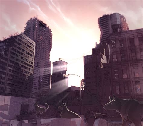 ArtStation - post apocalyptic setting