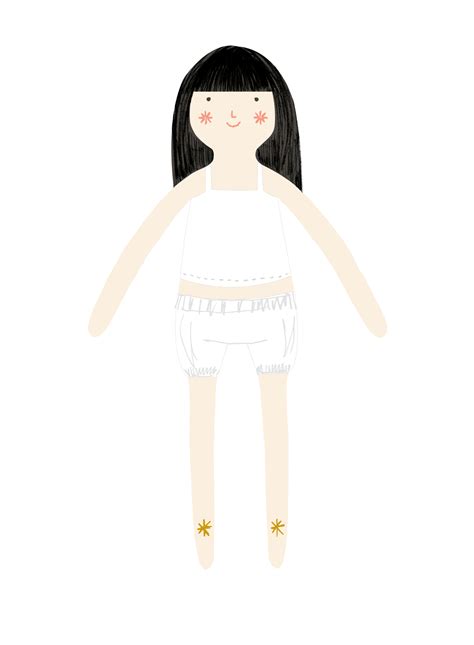 How to make paper dolls – Meri Meri