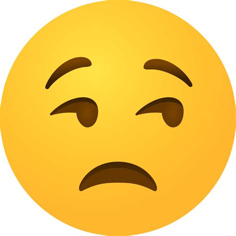 Unamused Face Emoji Emoji Download For Free Iconduck