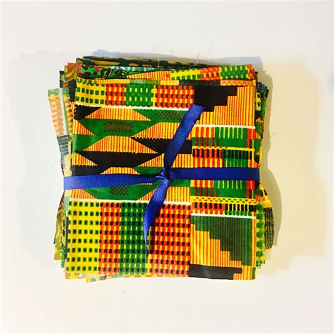 African Fabric Squares Precut Squares Quilting Squares Fabric