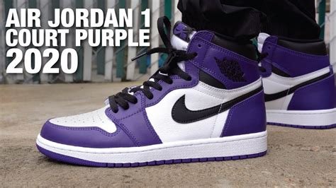 We are sourcing air jordans for this landmark catalogue. 2020 Air Jordan 1 Court Purple 2.0 Unboxing Review - YouTube