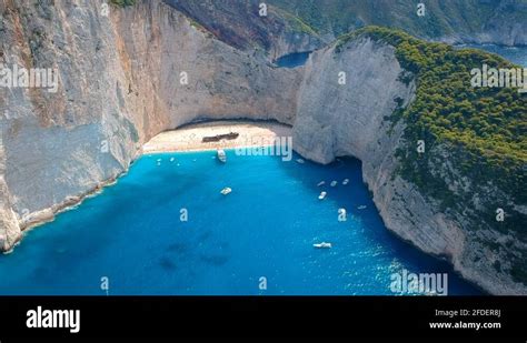 Shipwreck Bay Navagio Zakynthos Greek Stock Videos And Footage Hd And