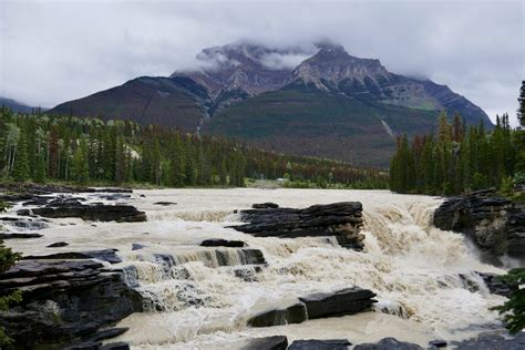 Free Download Hd Wallpaper Canada Athabasca Falls Rockies