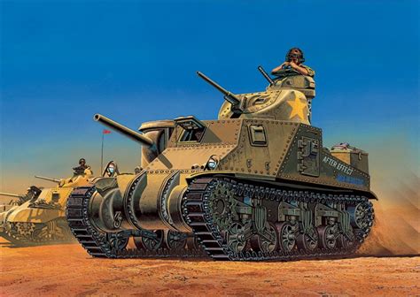Uk Academy 13206ay M3 Lee Medium Tank