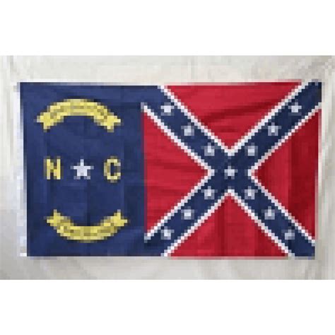 North Carolina Rebel Flag Yellow Letters Nc Rebel Flag 3 X 5 Ft