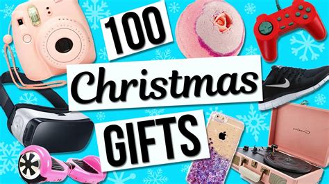 100 Christmas Gift Ideas! Holiday Gift Guide For Girls!  YouTube