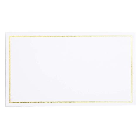 Should be scored before folding to avoid cracking along the fold 100 Sheets 1000 Cards Printable Business Card Ivory w/ White Foil, Heavyweight Card Stock Blank ...