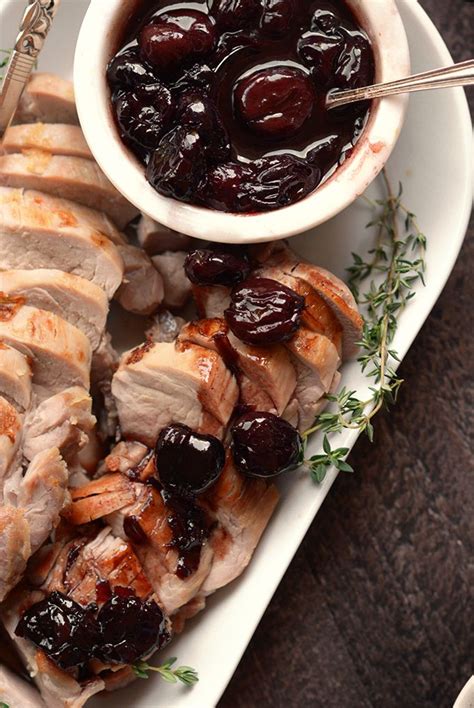 It's fine if they are still quite warm, but they can melt through the bag. Pork Tenderloin with Cherry Sauce - Simple Seasonal ...