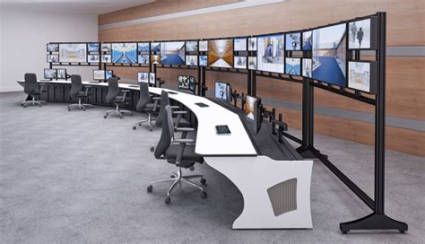 Monitor Walls That Are Modular And Expandable From Winsted Control Room