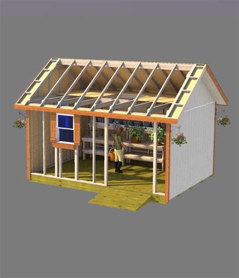 Gambrel roof shed vs gable roof shed which design is best shed roof styles. 12x16 Garden Shed Plans in 2019 | Yard adventures | Shed ...