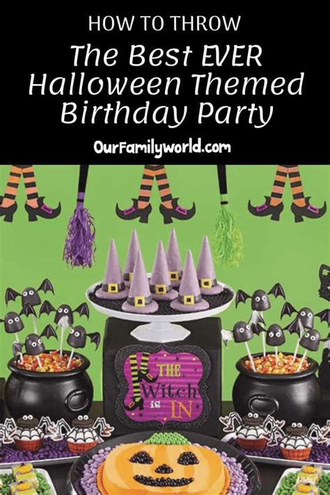how to throw the best ever halloween themed birthday party in may 2021