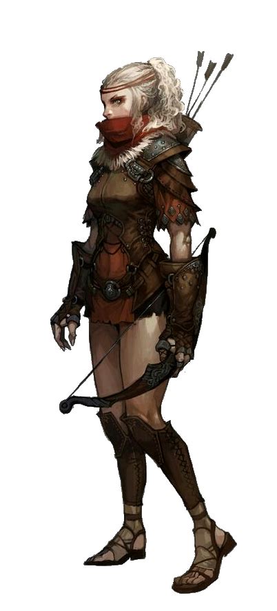 Female Human Rogue With Shortbow Pathfinder Pfrpg Dnd D My XXX Hot Girl