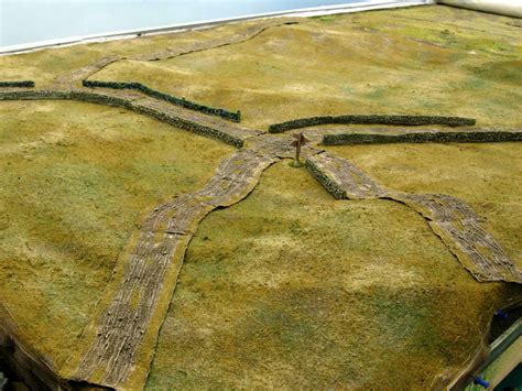 Wargaming With Silver Whistle General Purpose Terrain Mat Roads And Fields