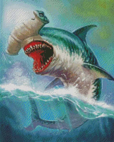 Hammerhead Shark 5d Diamond Painting