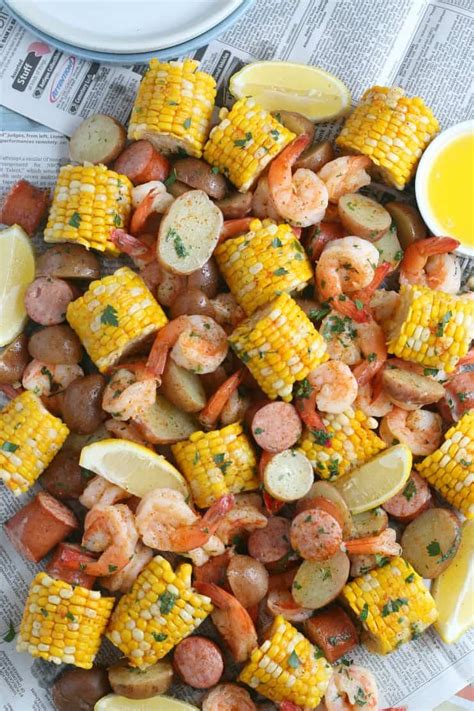 Simple Cajun Shrimp Boil Simple Party Food