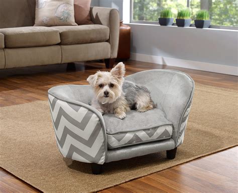 Enchanted Home Pet Snuggle Pet Sofa Bed 265 By 16 By 16 Inch Gray
