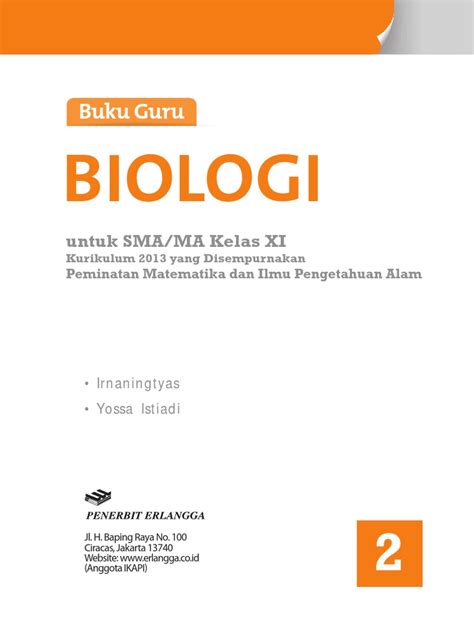 Selain buku biologi kelas 10/11/12 semester 1 dan semester 2, untuk guru mapel lainnya anda sanggup mendapat semua buku paket kurikulum 2013 dan ktsp jenjang sekolah menengan atas secara lengkap dalam artikel aku yang lainnya. Buku Biologi Kelas 10 Kurikulum 2013 Revisi 2016 Pdf ...