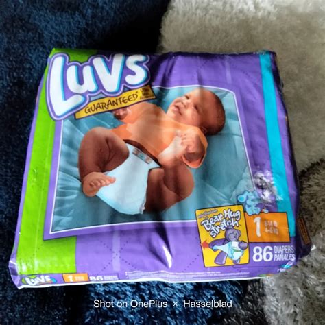Vintage Luvs Diapers