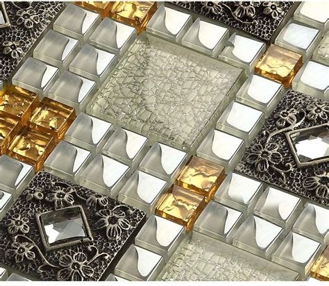 However, if you have the money to do it properly, mosaic glass tiles can create some of the most beautiful floors. Wholesale Vitreous Mosaic Tile Diamond Crystal Glass ...