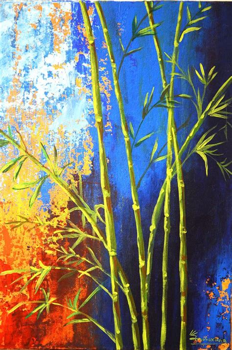 Bamboo Painting By Sujit Maharana Fine Art America