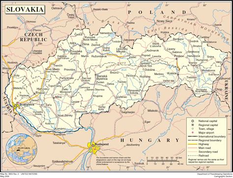 Slowakei startet impfungen mit sputnik v. Landkarte Slowakei (Generelle Karte) : Weltkarte.com ...