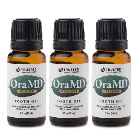 Buy Oramd Original Tooth Oil 3 Natural Solution For Y Teeth And Y Gums