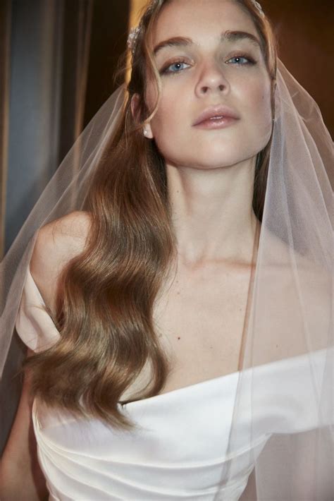 30 gorgeous wedding hair ideas for every length elie saab bridal elie saab wedding dress