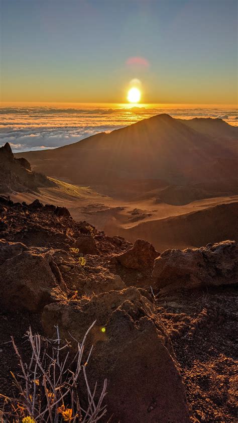 Haleakala Summit Sunrise This Morn 🌞 Rmaui