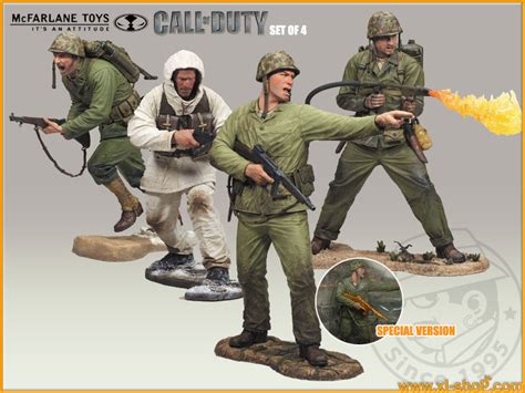 Mcfarlane Call Of Duty Action Figure Set Of 4