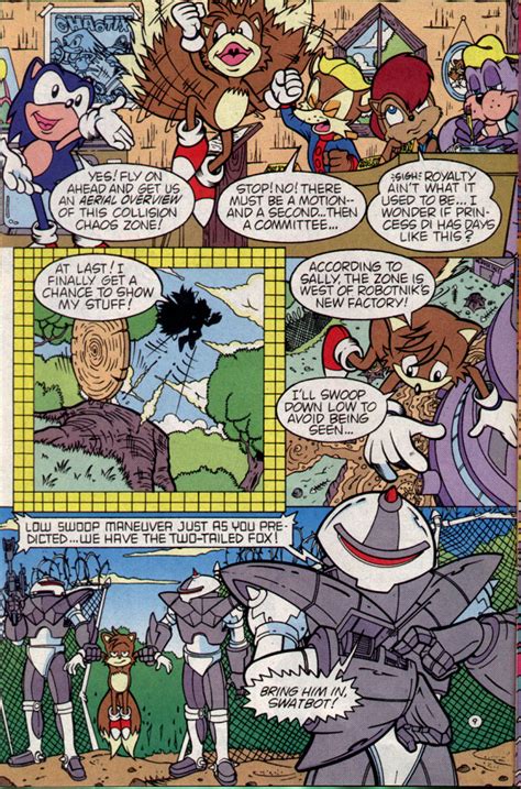 Read Online Sonic The Hedgehog Comic Issue 25