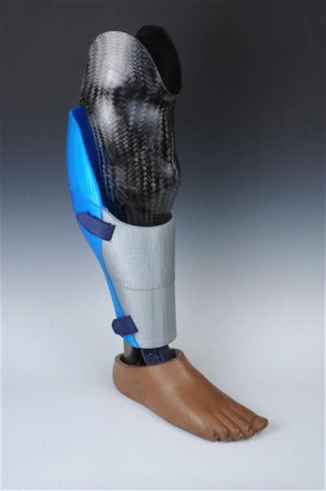 3d Printed Prosthetic Leg Covering Takes E Nable To Next Step Scoops
