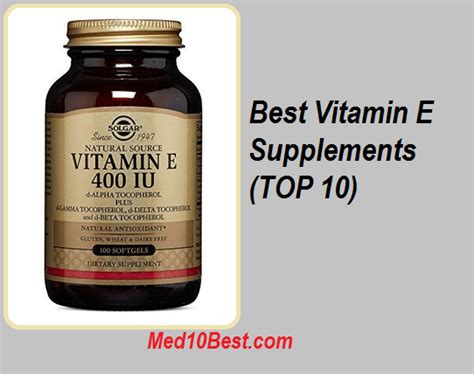 For people that suffer from vitamin e deficiencies, we carry a wide selection of vitamin e products that will be ideal for supplementing. Best Vitamin E Supplements 2021 (Top 10) - Buyer's Guide