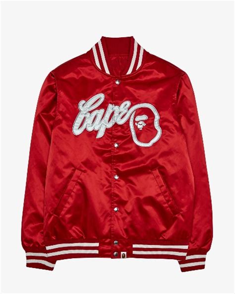 Bape Baseball Varsity Jacket Hollywood Outfit