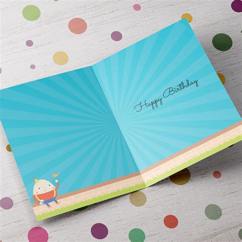 buy personalised birthday card humpty dumpty for gbp 1 79 card factory uk