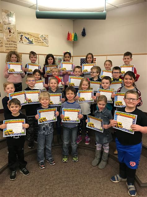 Perfect Attendance Continues At Chadron Primary School Chadron Public
