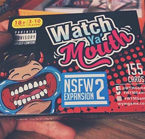 Watch Ya Mouth Nsfw Adult Expansion Pack 2 155 Explicit Phrases For Outrageous Mouth Guard