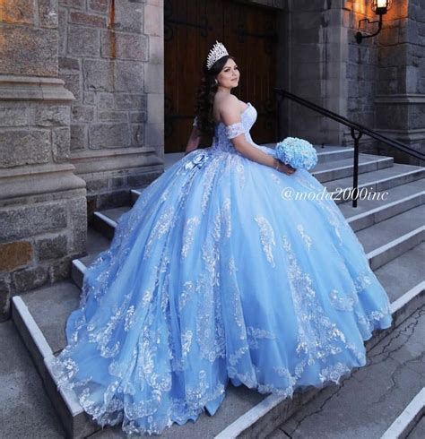 9latest Quinceanera Light Blue Dresses My Home