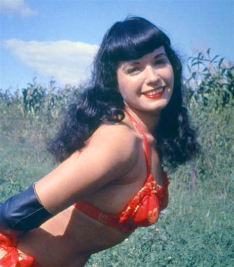 Infamous And Penniless Bettie Page Pinup Queen Became A Cultural