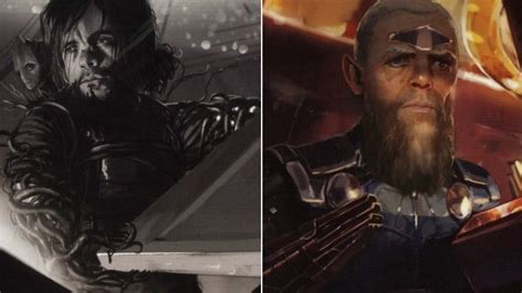 When infinity war aired in theaters, eitri used molten uru metal to forge stormbreaker. Infinity War Concept Art That Will Change How You See The ...